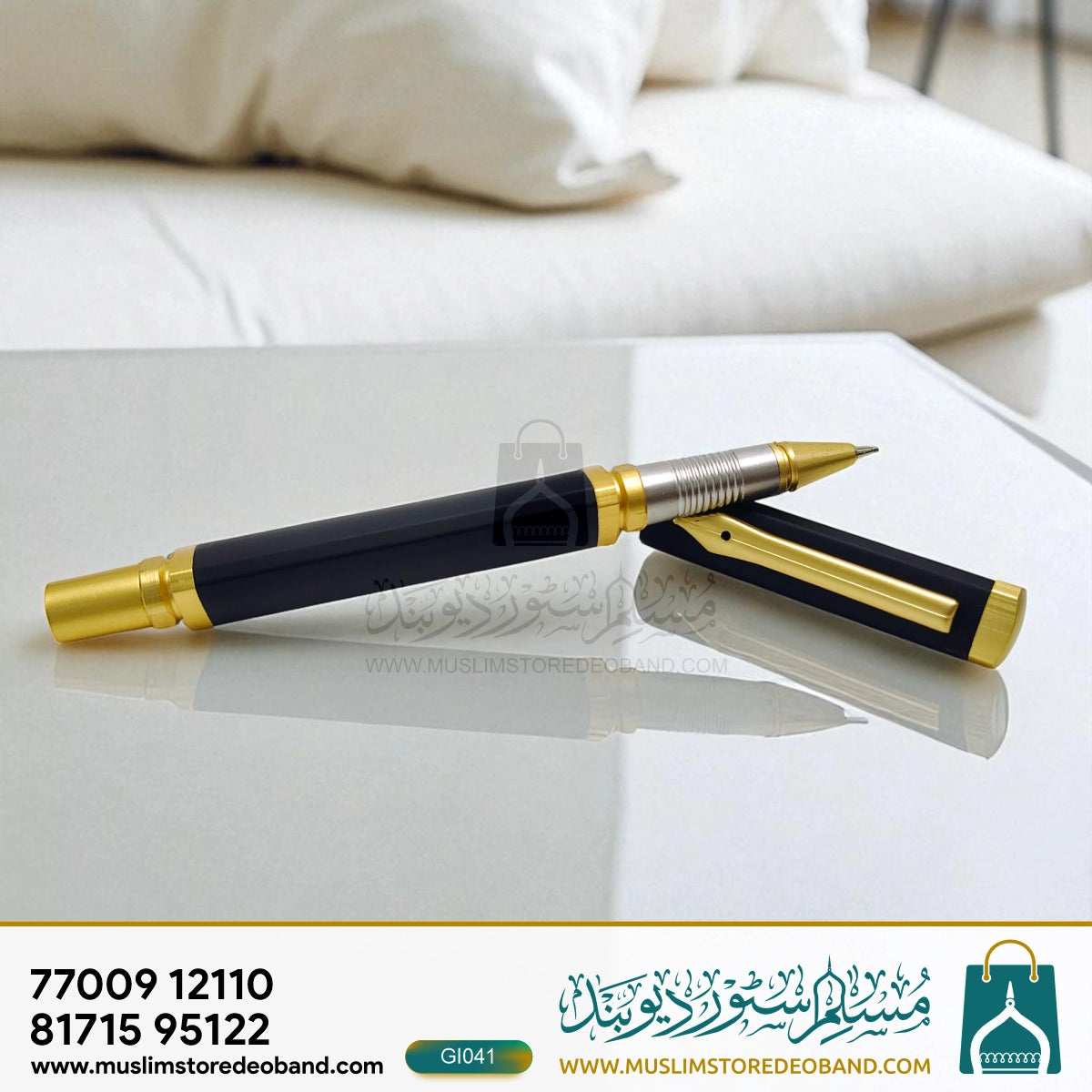 Zed Black Golden Roller Ball Pen