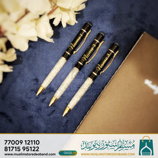 Elegant Crystal Single Ballpoint Pen