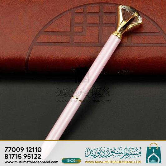 Elegant Crystal Single Ballpoint Pen