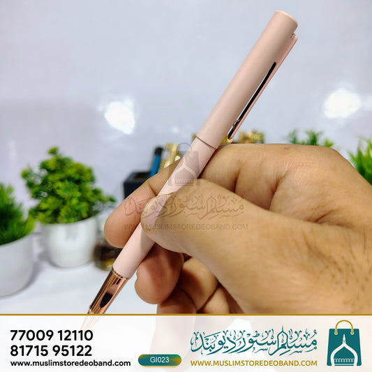 Blush Luxe Pen – Rose Gold Touch
