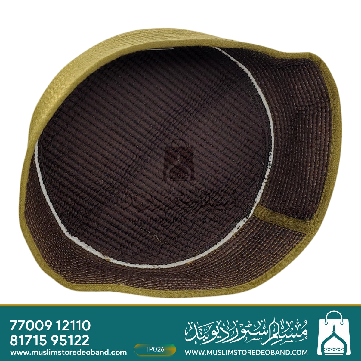 Premium Quality Junaid Jamshed Muslim Prayer Cap