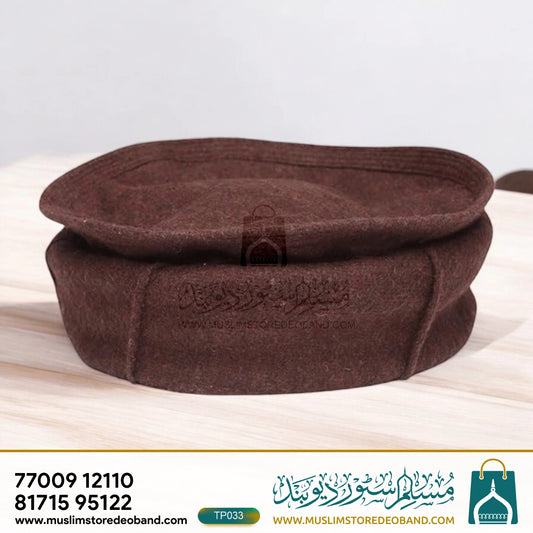 Afghan Pakol Wool Cap
