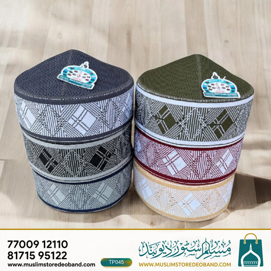 Polyester Mufti Islamic Topi