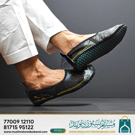 Unisex Black Sheep Soft Leather Slip-On Socks | Men & Women Low-Cut Ankle Socks