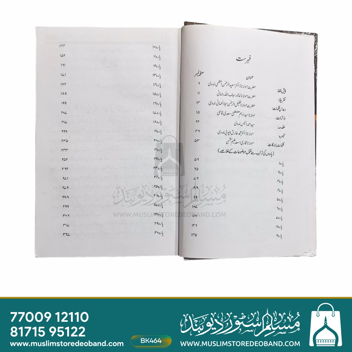 Qurani Safar - Quran Majeed Ke Tees Paaron Ke Muntakhab Mauzooaat Ka Khulasa