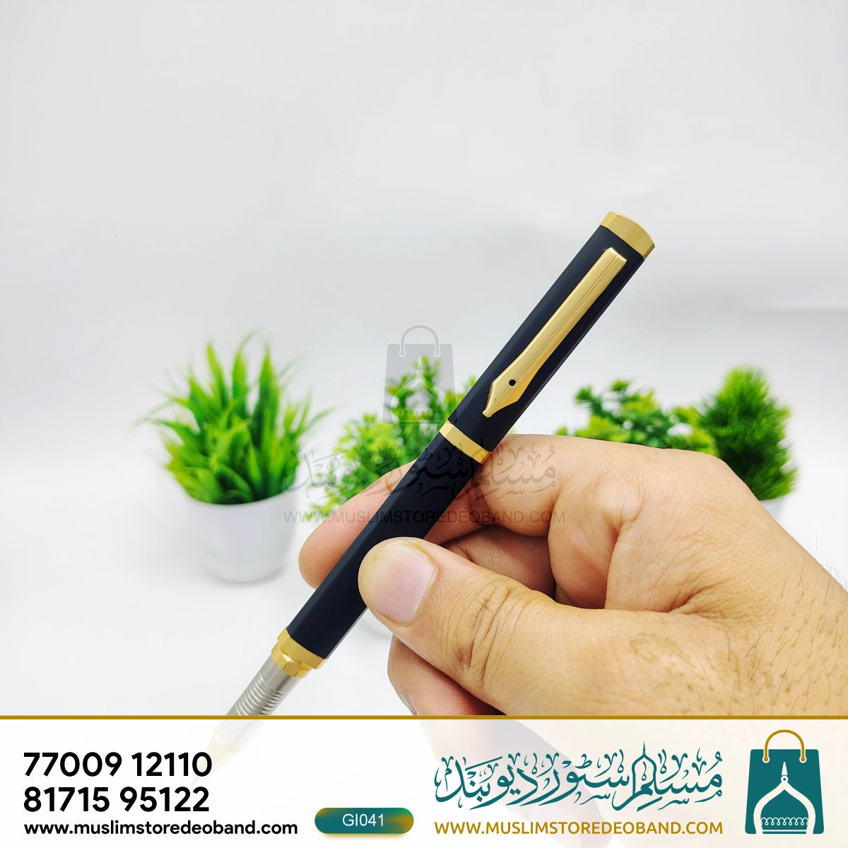 Zed Black Golden Roller Ball Pen