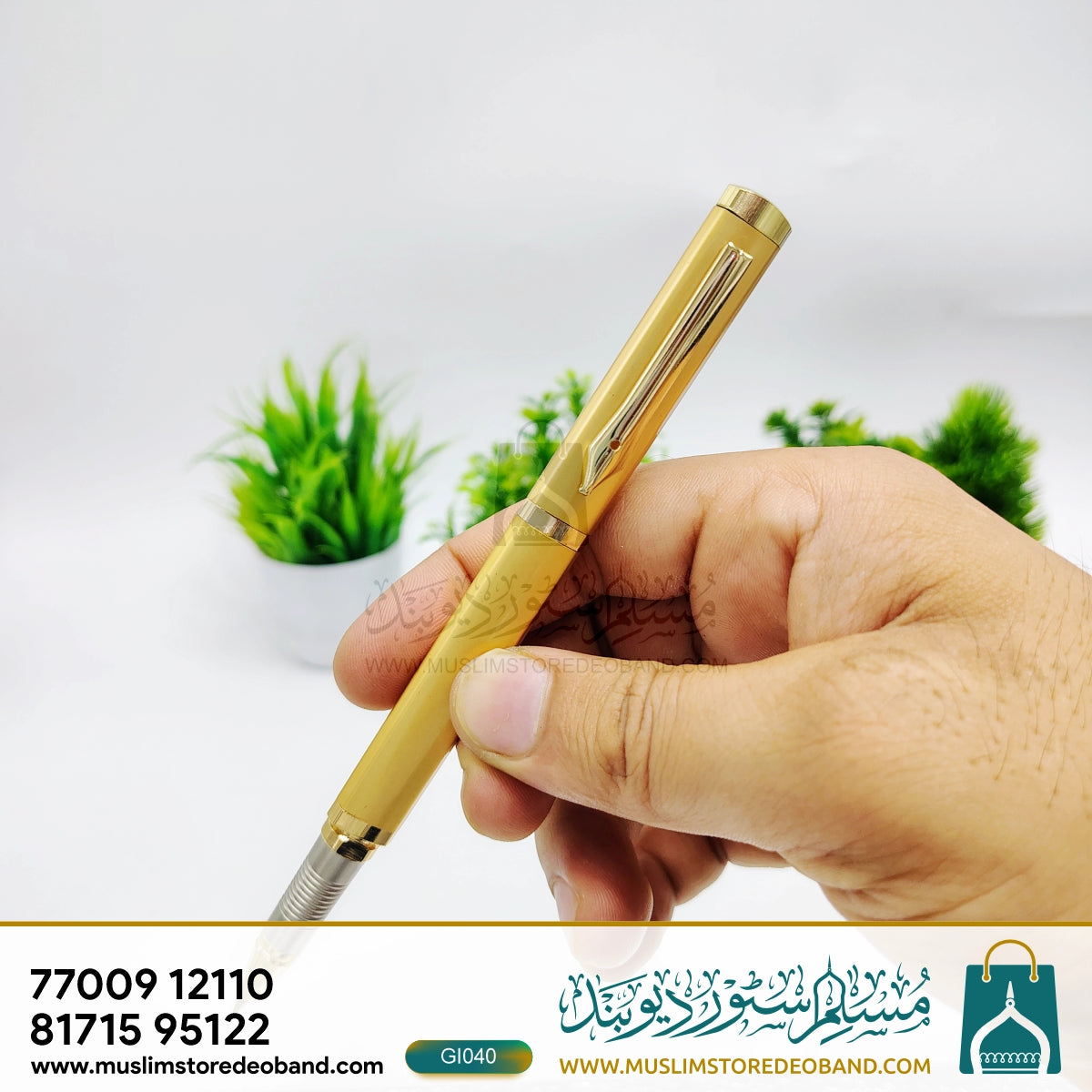 Zed Black Golden Roller Ball Pen
