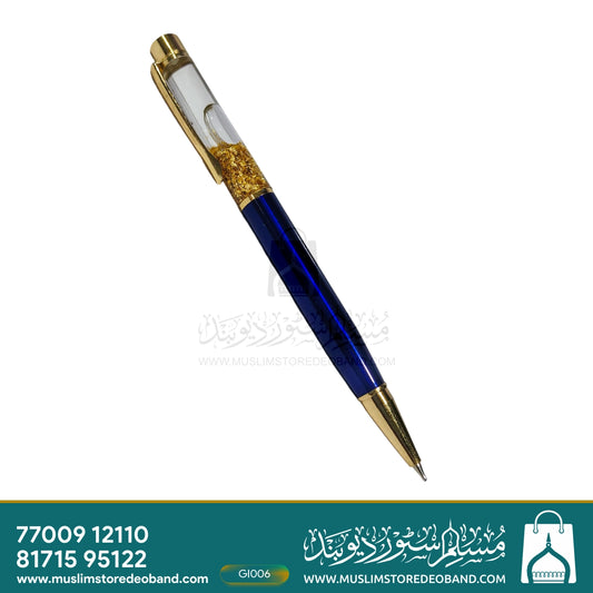 Gold Flake Crystal Pen