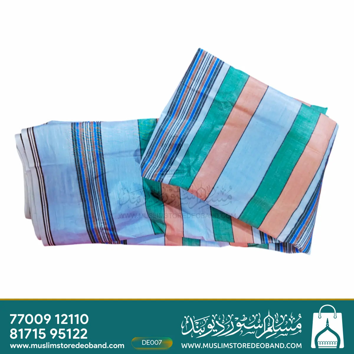 Classic Multicolor Self-Design Lungi for Men – Daily & Casual Wear