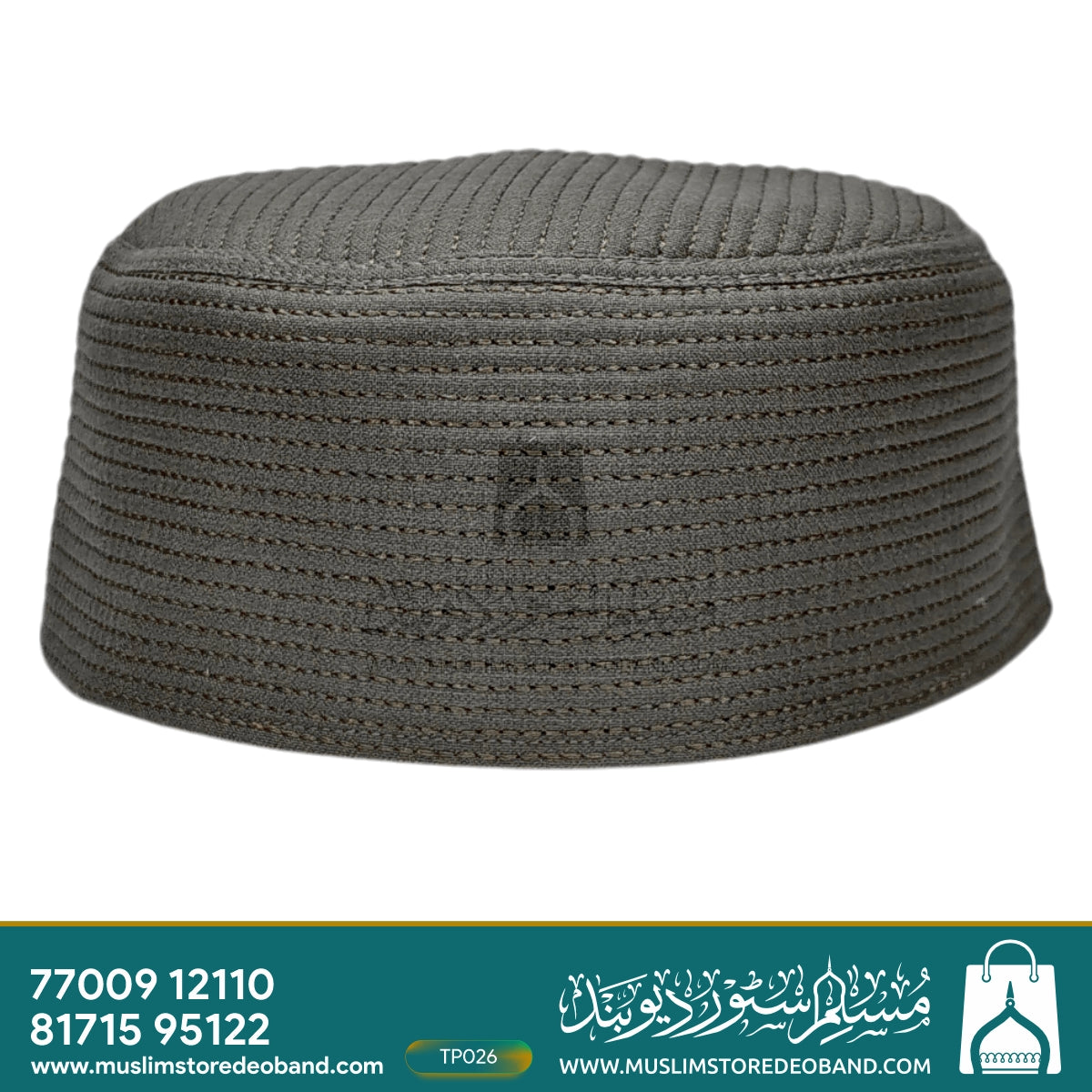 Premium Quality Junaid Jamshed Muslim Prayer Cap