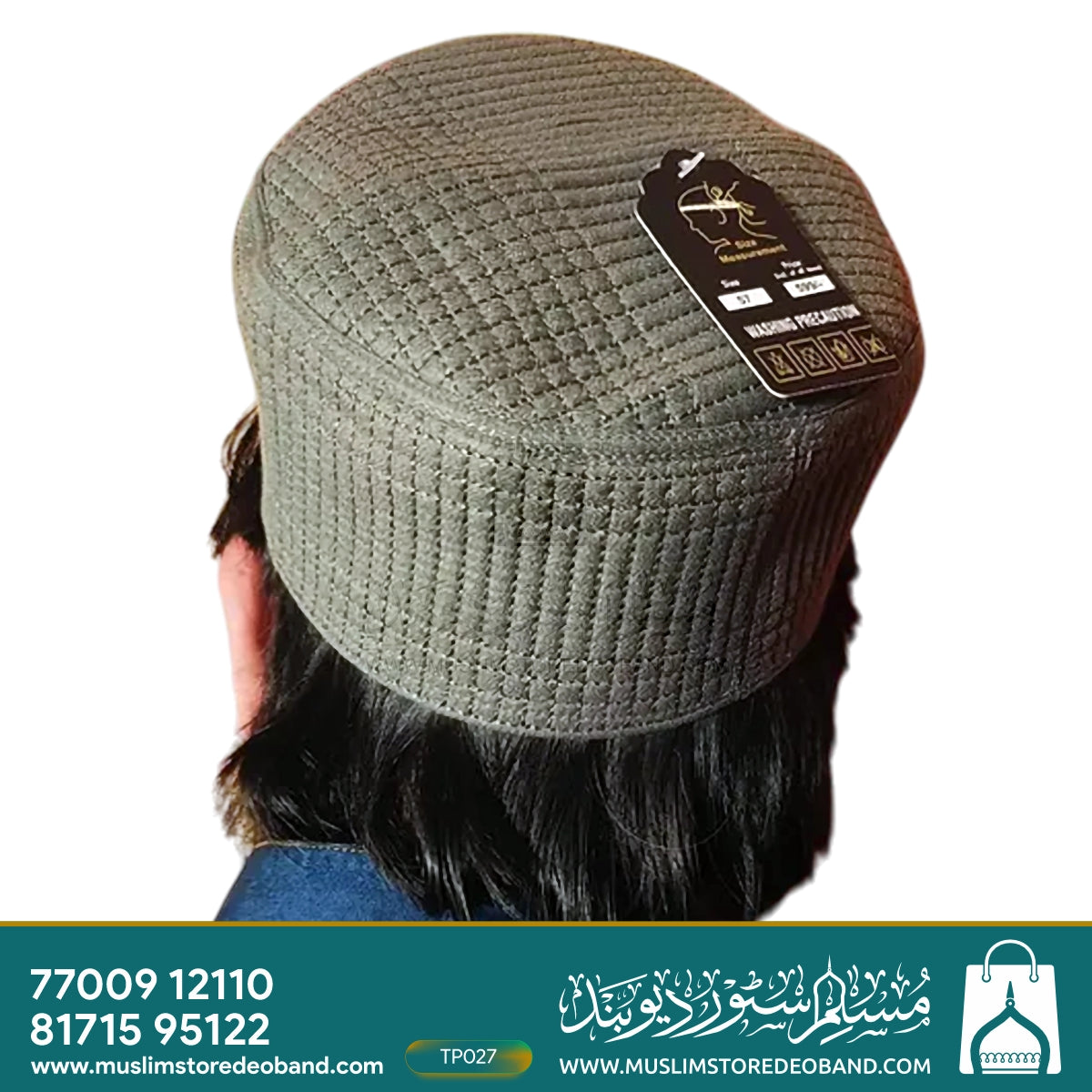 Junaid Jamshed Winter Prayer Cap