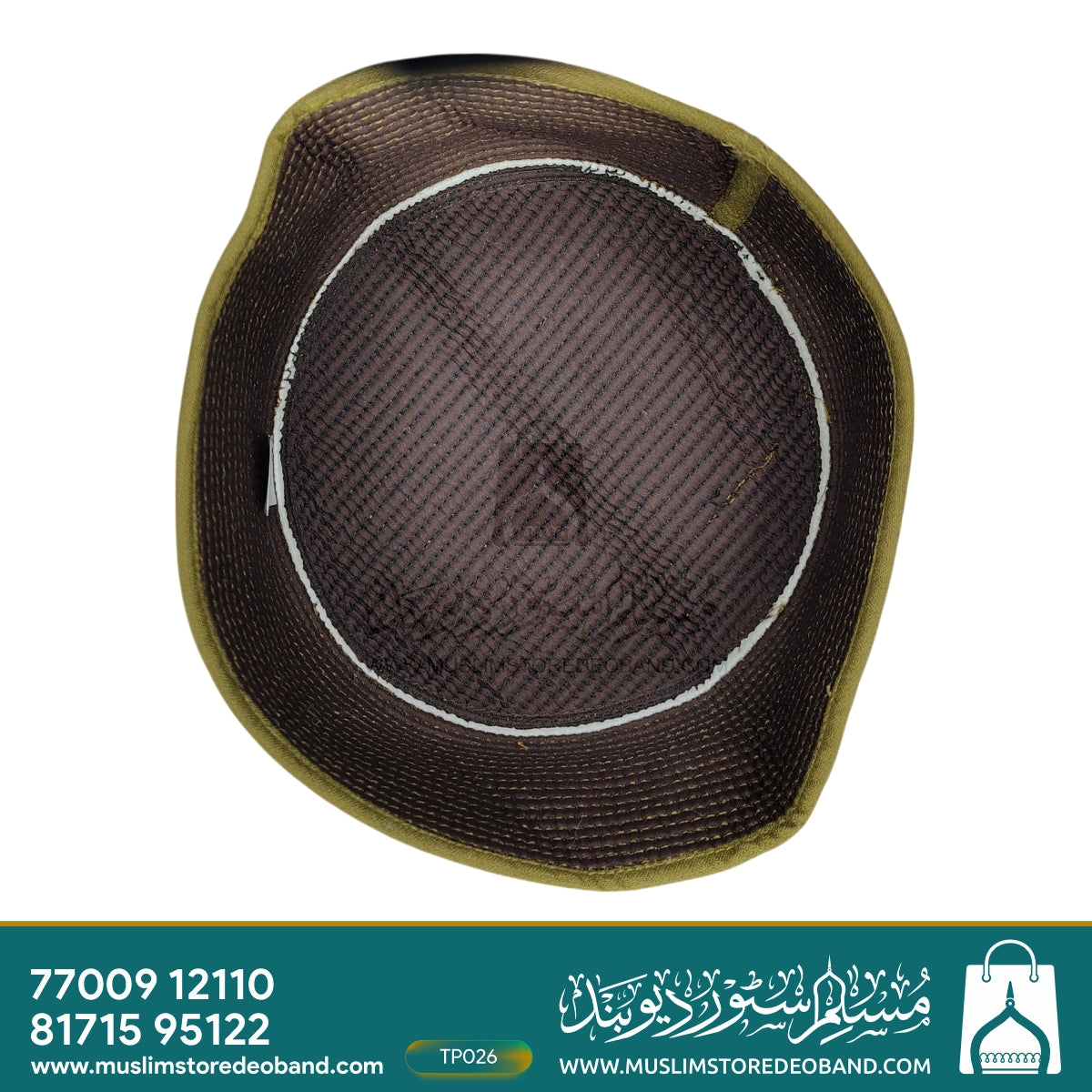 Premium Quality Junaid Jamshed Muslim Prayer Cap