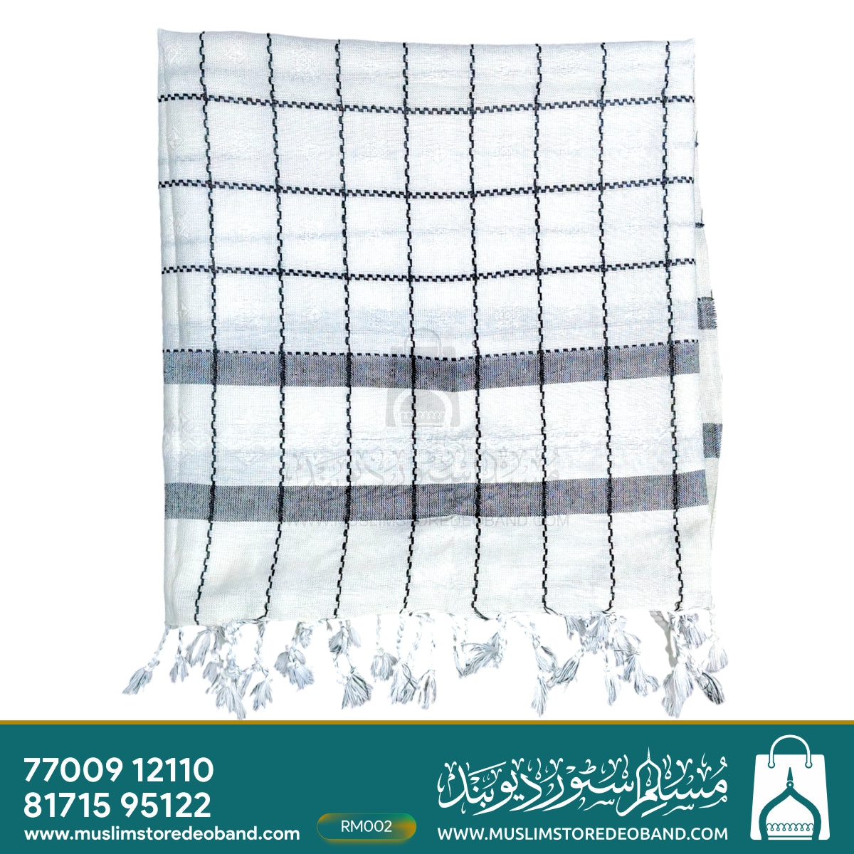 Cotton Neck Scarf for Men Rumal