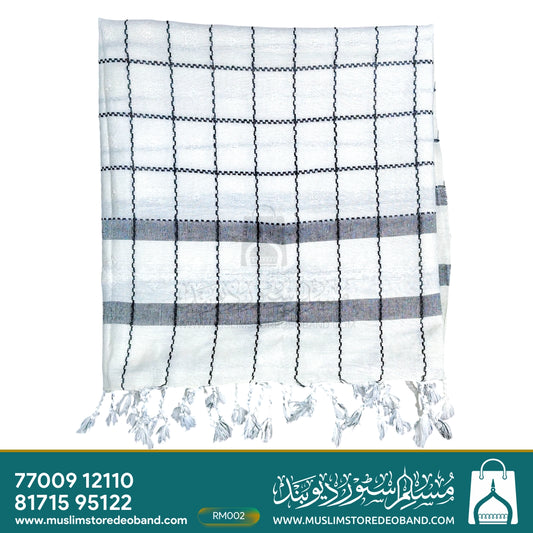 Cotton Neck Scarf for Men Rumal