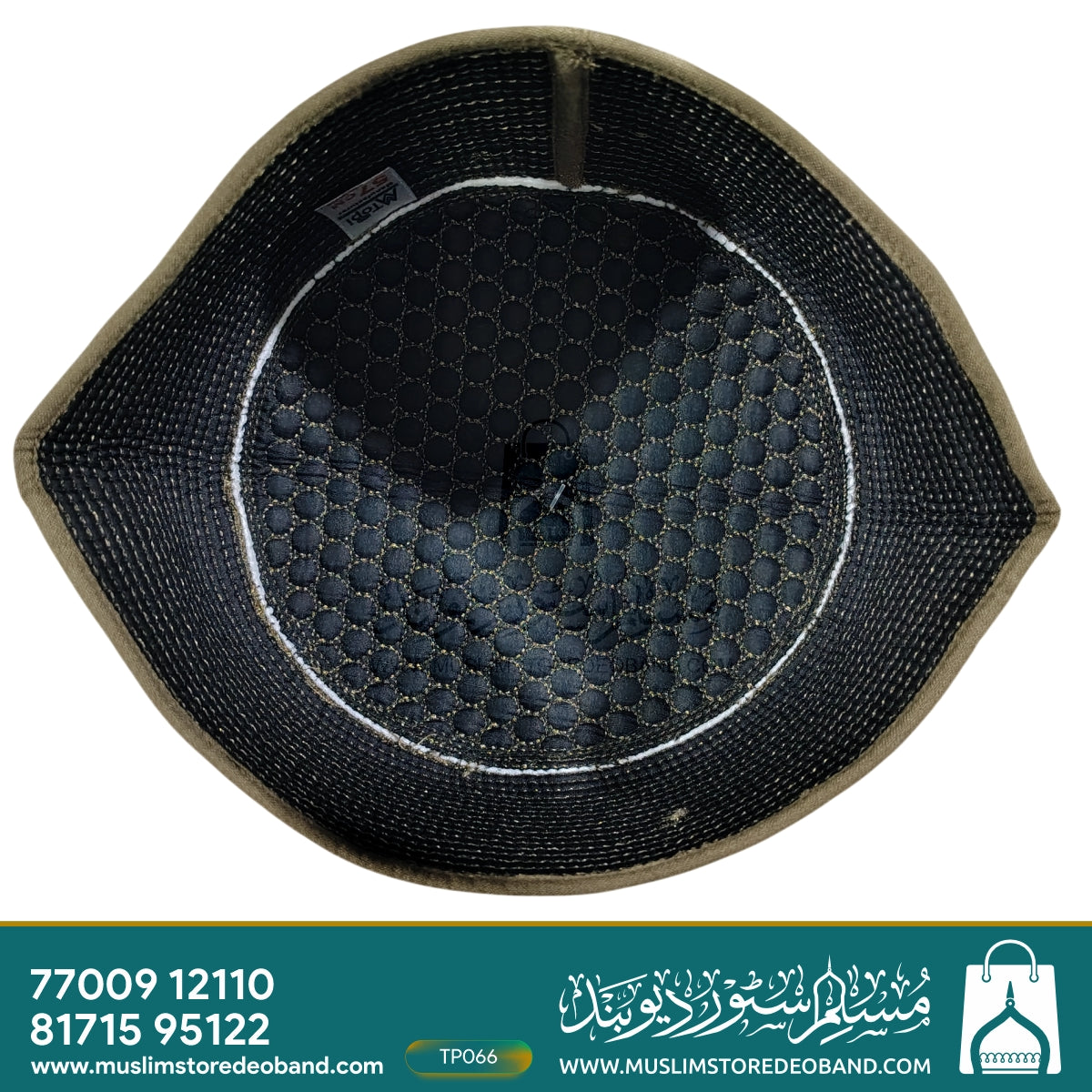 Premium Islamic Juned Jamshed Prayer Cap | Comfortable Namaz Topi for Men