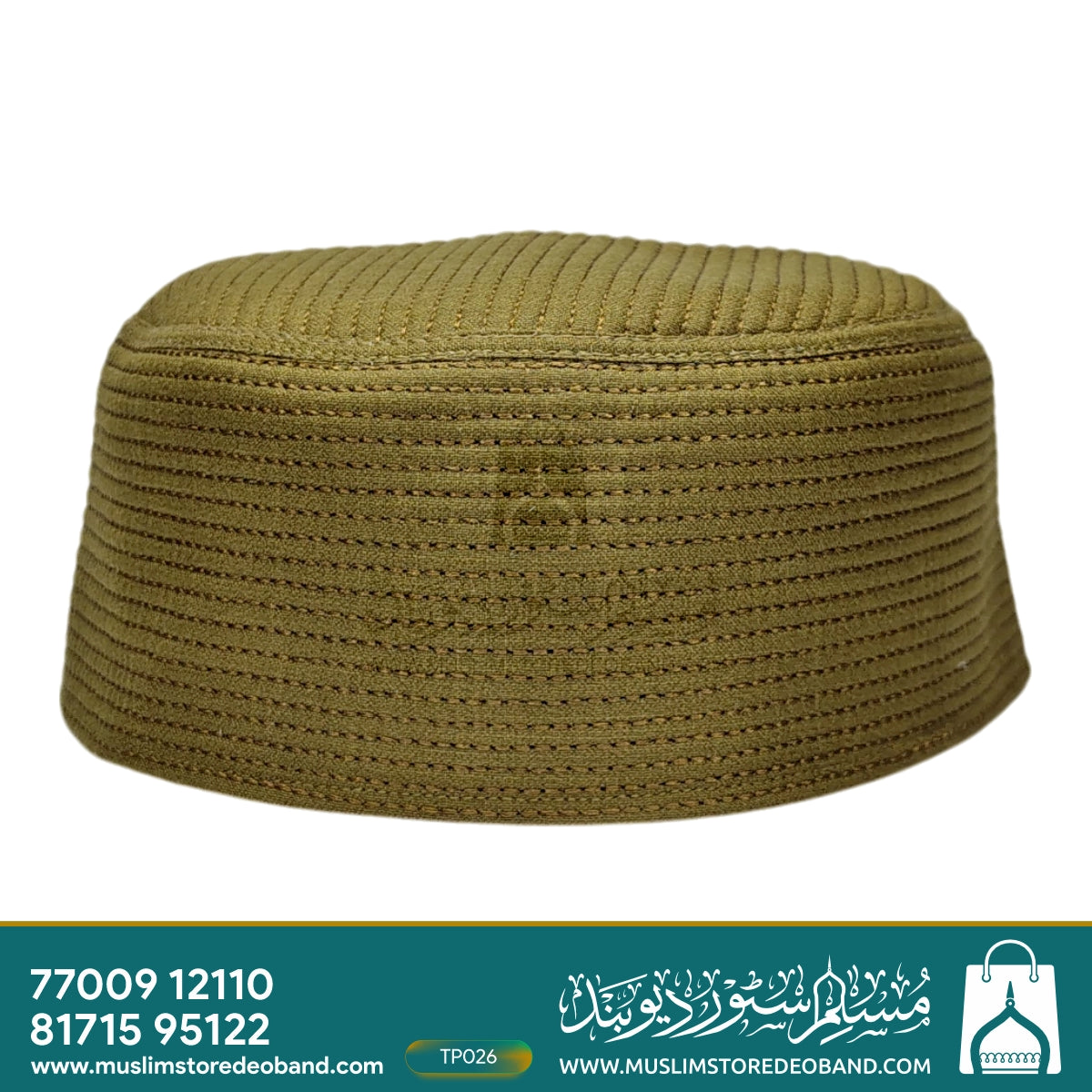 Premium Quality Junaid Jamshed Muslim Prayer Cap