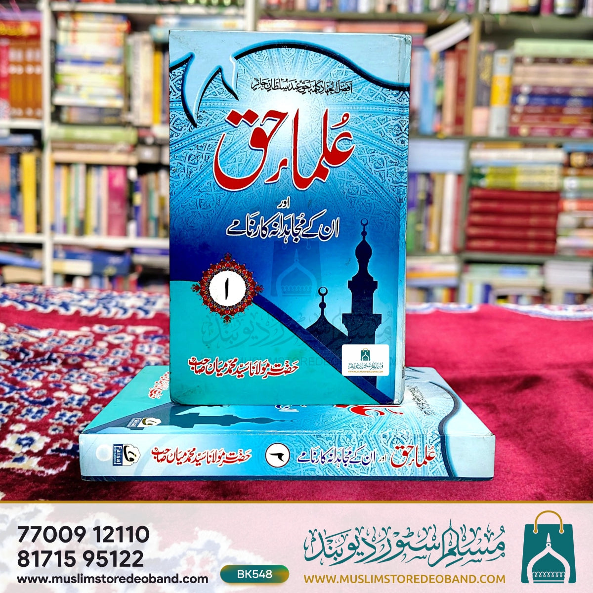 علمائے حق اور ان کے مجاہدانہ کارنامے - 2 جلدیں۔