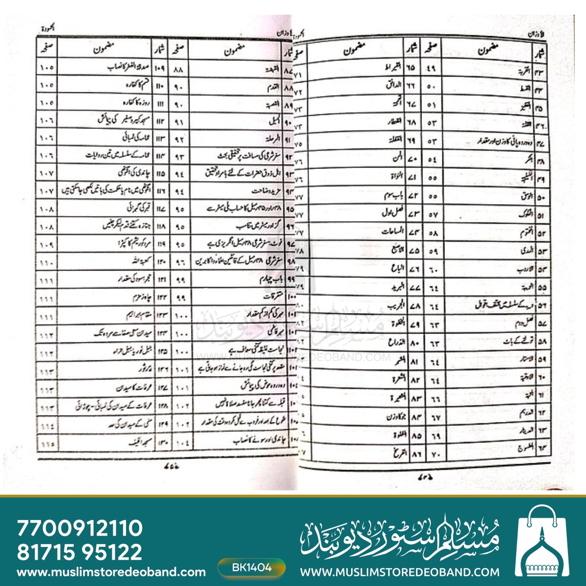 Al-Awzanul Mehmoodah
