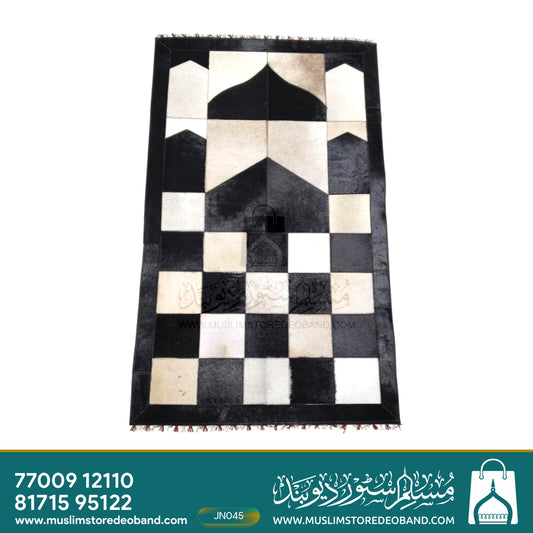 Pure Leather Janamaz with Natural Goat Hair