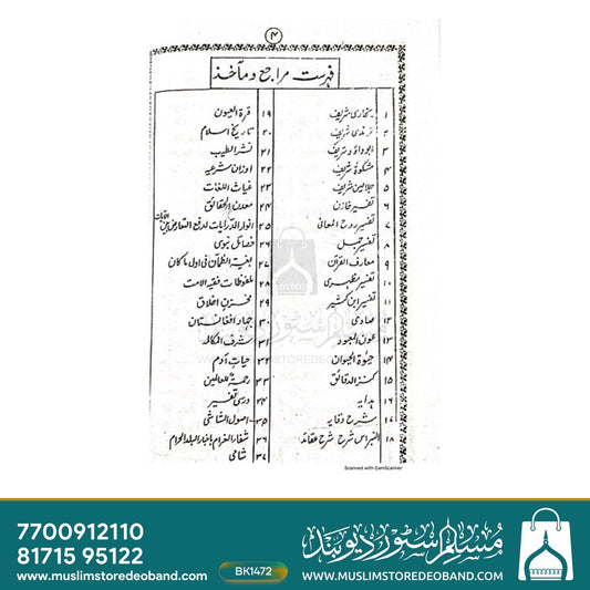 Zakheera-E-Malumaat