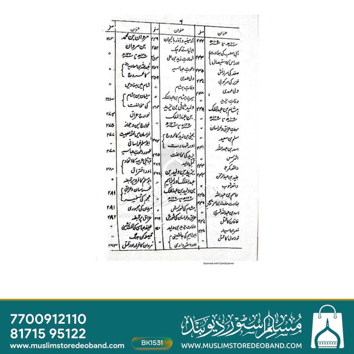 Khilafat-e-Banu Ummiyyah Tareekh-e-Millat