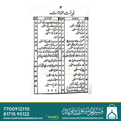 Rasool Allah ? ki Sunnatein