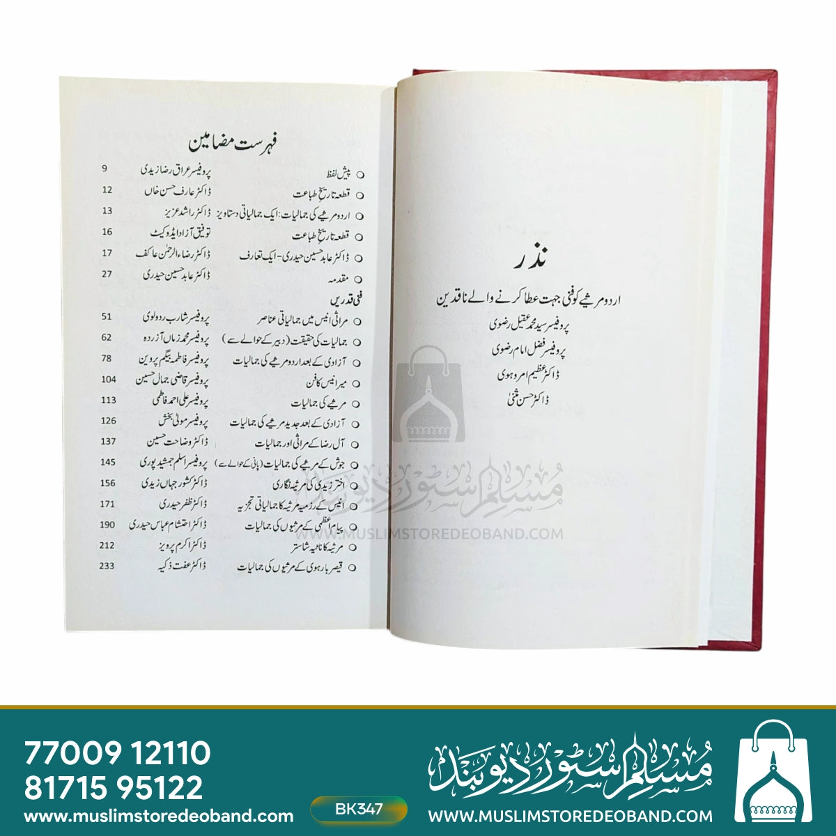 اردو مرسئے کی جمالیات