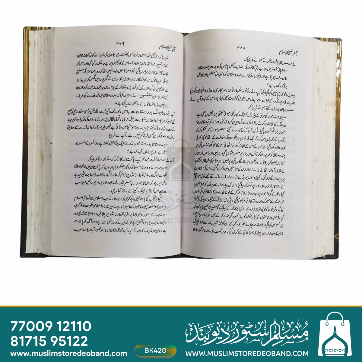 مسرور شیخ الاسلام (مجاہد حضرت مولانا سید احمد مدنی کی مثالی زندگی اور کارنامے)
