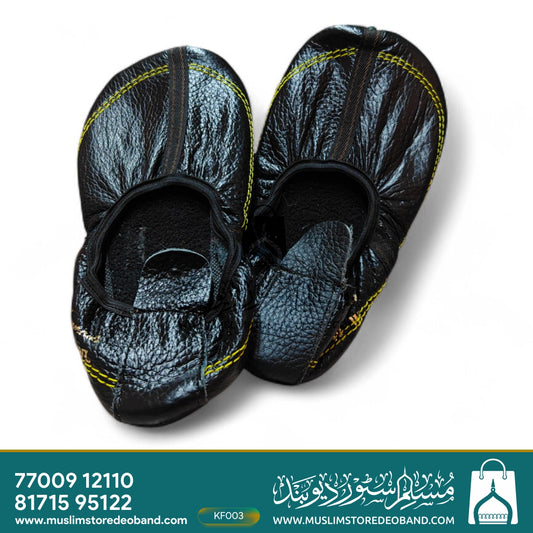 Unisex Black Sheep Soft Leather Slip-On Socks | Men & Women Low-Cut Ankle Socks